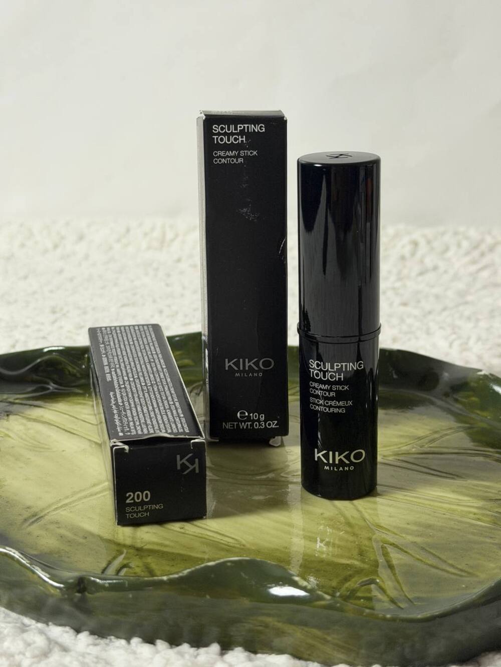 2 Pack Official Kiko Milano Touch Creamy Stick Contour–200 Hazelnut – 10g
